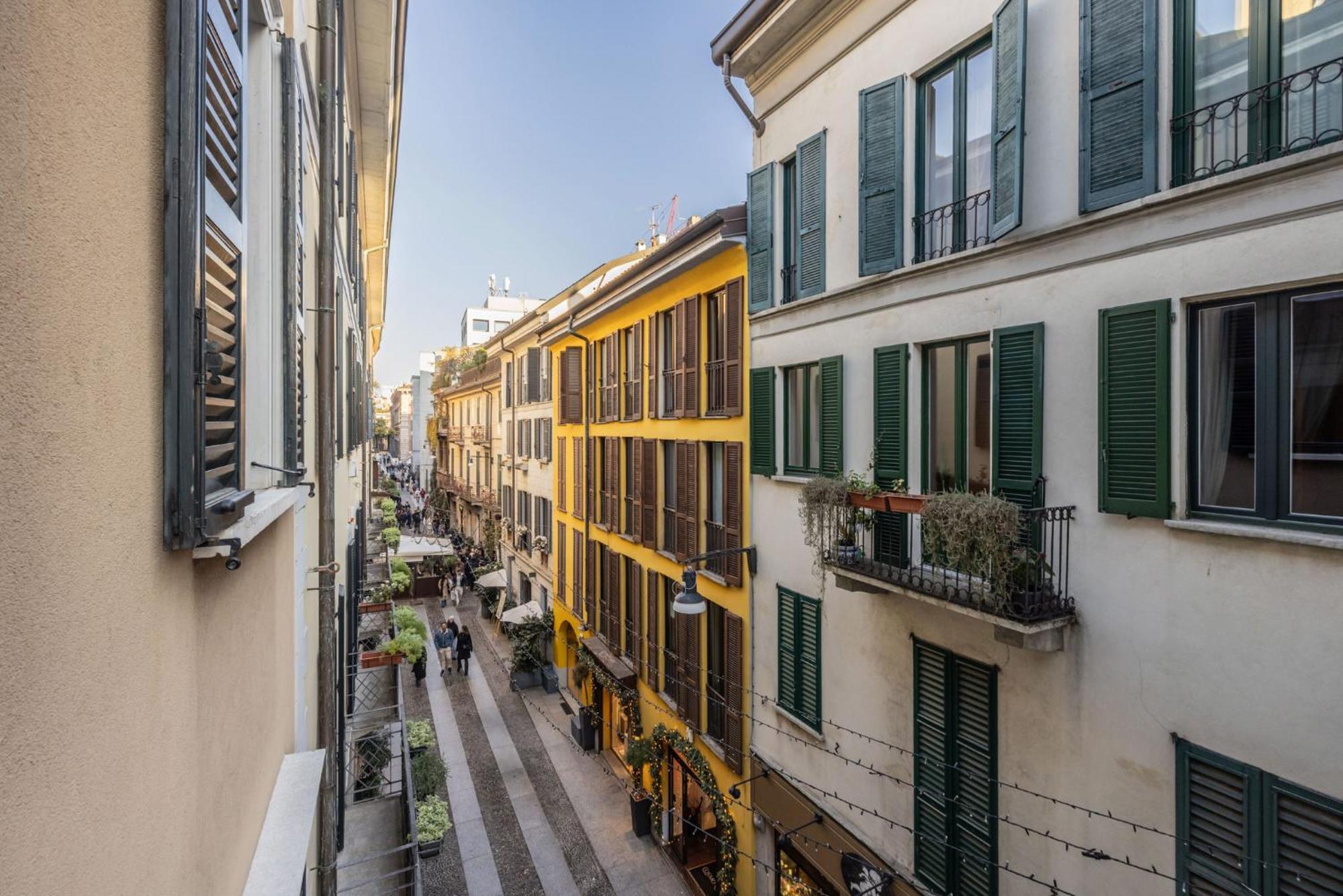 Brera Vicolo Fiori Apartman Milánó Kültér fotó